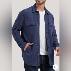 Cloudveil Quilted Jacquard Knit Shacket | Unisex NWOT